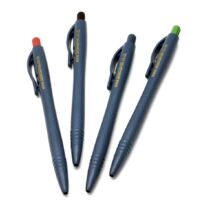 Economy Pen kapcsolható toll, csiptetővel, kék házzal, kék tintával /a kapcsoló és a tinta szine megegyezik/ (50 db/csomag) - Detektálható toll