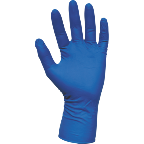 EGYSZER HASZNÁLATOS Benson latex vizsgálókesztyű kék, púderezett (200db), L-méret